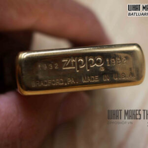 ZIPPO CHU NIÊN 1932-1992 – ĐỒNG NGUYÊN KHỐI – TRƠN 9 ZIPPO CHU NIÊN 1932-1992 – ĐỒNG NGUYÊN KHỐI – TRƠN 2