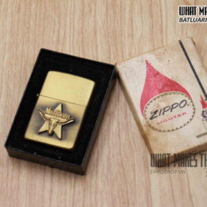 ZIPPO HIẾM – ZIPPO 1979 – MARLBORO LONGHORNS – ĐỒNG NGUYÊN KHỐI 4