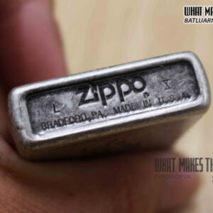 ZIPPO ZIPPO LA MÃ 1994– ANTIQUE SILVER – CHARLES CHAPLIN 2