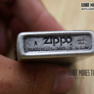 ZIPPO ZIPPO LA MÃ 1995 – ANTIQUE SILVER – CHARLES CHAPLIN 5