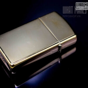ZIPPO SLIM 1980 - GOLD PLATE - EMBLEM W E 8 ZIPPO SLIM 1980 – GOLD PLATE – EMBLEM W E 4