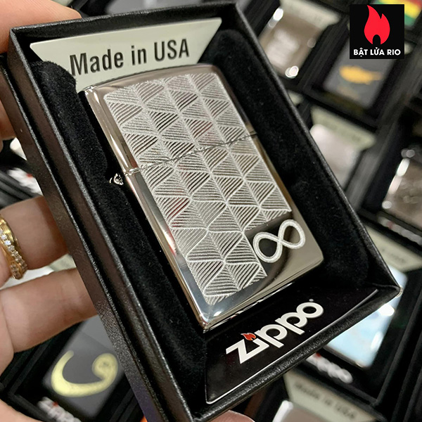 Zippo 250 Infinity With Pattern 21 Zippo 250 Infinity With Pattern