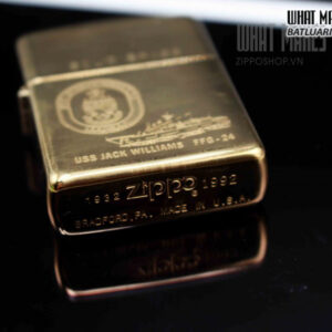 ZIPPO 1932-1992 - USS JACK WILLIAMS FFG 24 10 ZIPPO 1932-1992 – USS JACK WILLIAMS FFG 24 3