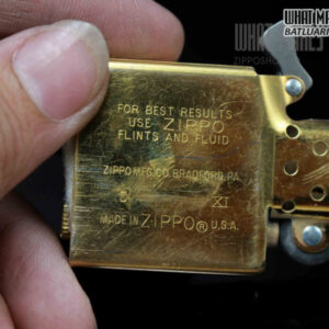 ZIPPO 1995 – GOLD PLATE 7
