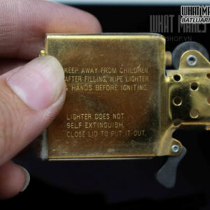 ZIPPO 1995 – GOLD PLATE 1