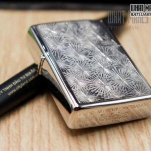 ZIPPO LA MÃ 1992 – SILVER PLATE 4