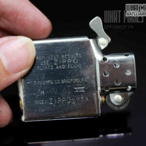 ZIPPO LA MÃ 1992 - SILVER PLATE 5 ZIPPO LA MÃ 1992 – SILVER PLATE 1