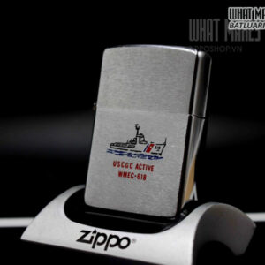 ZIPPO XƯA 1976 – USCGC ACTIVE WMEC – 618 7