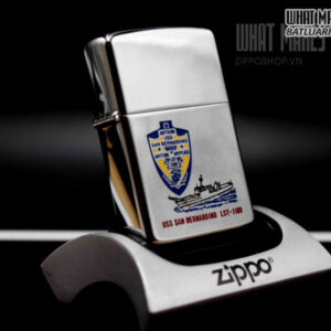 ZIPPO XƯA 1980 – USS SAN BERNARDINO LST 1189 7