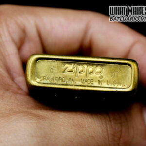 ZIPPO 1992 – MARLBORO LONGHORNS – ĐỒNG NGUYÊN KHỐI 3