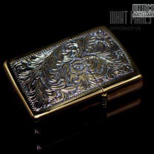 ZIPPO LA MÃ 1994 – VENETIAN – HOA VĂN Ý 2