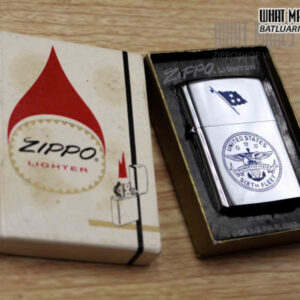 ZIPPO XƯA 1971 – USS SIXTH FLEET COMMANDER 4