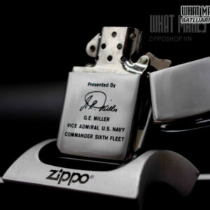 ZIPPO XƯA 1971 – USS SIXTH FLEET COMMANDER 2