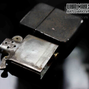 ZIPPO XƯA 1943-1945 - BLACK CRACKLE 8 ZIPPO XƯA 1943-1945 – BLACK CRACKLE 2