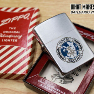 ZIPPO XƯA 1954-1955 - NATO SACLANT 9 ZIPPO XƯA 1954-1955 – NATO SACLANT 7