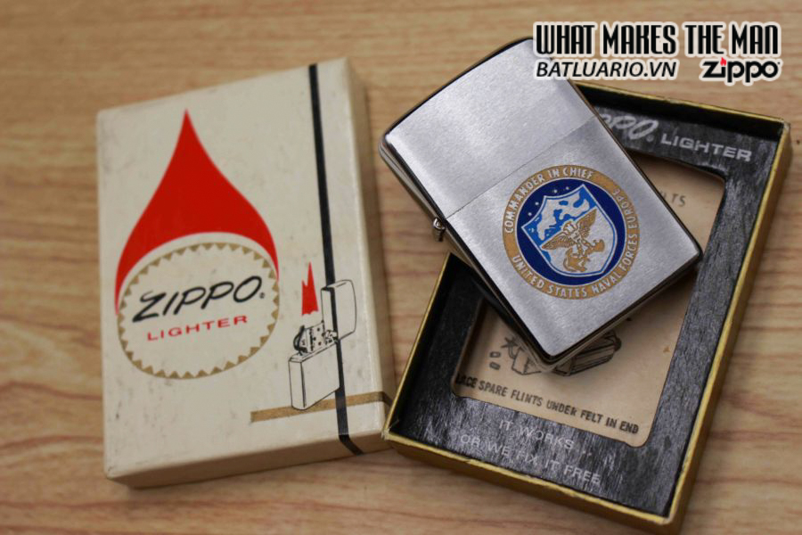 ZIPPO XƯA 1978 – UNITED STATES NAVAL FORCES EUROPE – COMMANDER IN CHIEF 5