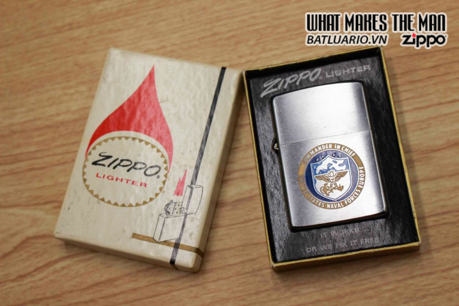 ZIPPO XƯA 1978 – UNITED STATES NAVAL FORCES EUROPE – COMMANDER IN CHIEF 1