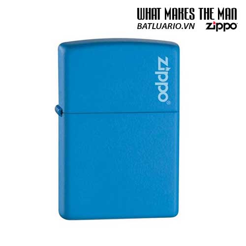 Zippo 21124ZL – Zippo Blueberry Matte with Logo