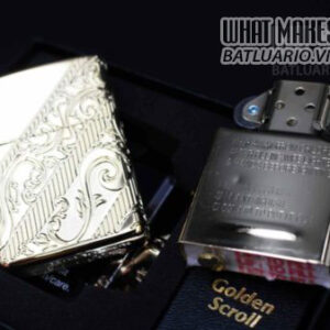 Zippo 29653 – Zippo 2018 Collectible of the Year Gold Plated Armor – COTY 2018 6