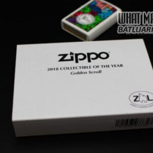 Zippo 29653 – Zippo 2018 Collectible of the Year Gold Plated Armor – COTY 2018 8