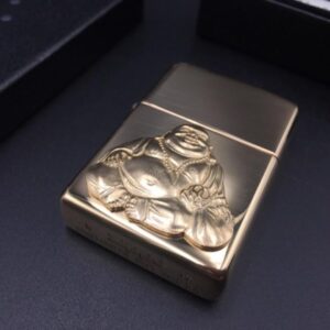 Zippo 29626 - Zippo Buddha Emblem High Polish Brass 7