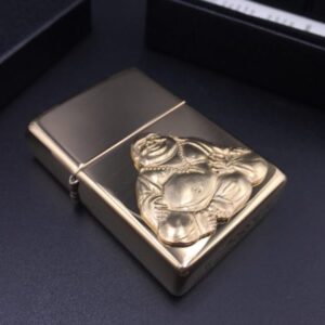 Zippo 29626 - Zippo Buddha Emblem High Polish Brass 8