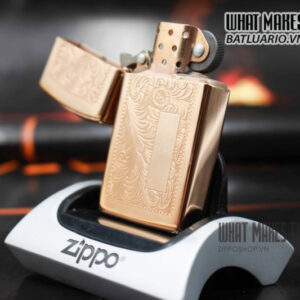 ZIPPO HIẾM – VENETIAN SLIM ROSE GOLD 1997 5