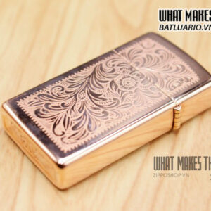 ZIPPO HIẾM – VENETIAN SLIM ROSE GOLD 1997 7