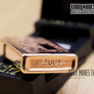 ZIPPO HIẾM – VENETIAN SLIM ROSE GOLD 1997