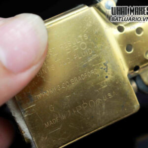ZIPPO LA MÃ 1995 – CAMEL GOLD PLATE 22K 13 ZIPPO LA MÃ 1995 – CAMEL GOLD PLATE 22K 2
