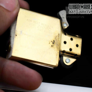 ZIPPO LA MÃ 1995 – CAMEL GOLD PLATE 22K 12 ZIPPO LA MÃ 1995 – CAMEL GOLD PLATE 22K 3