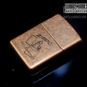 ZIPPO LA MÃ 1997 – ANTIQUE COPPER – 25TH ANNIVERSARY 5
