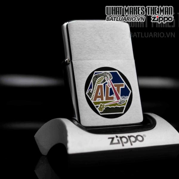 ZIPPO 1984 - ROCKWELL MISSLE SYSTEMS DIVISION ALT 1 zippo 1984 rockwell missle systems division alt