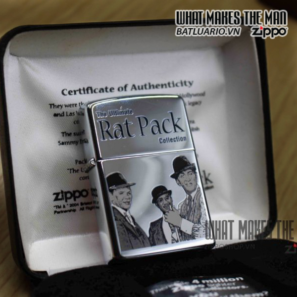 ZIPPO 2006 - THE UNTIMALE RAT PACK COLLECTION - LIMITED 1050 / 3000 13 zippo 2006 the untimale rat pack collection limited 1050 3000 3
