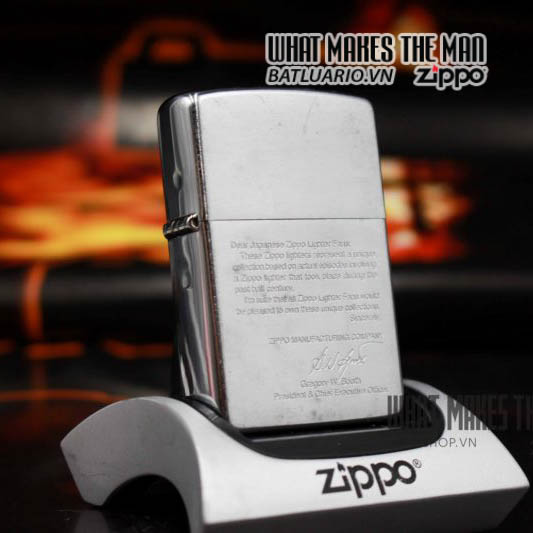 zippo bức thư 2001 8