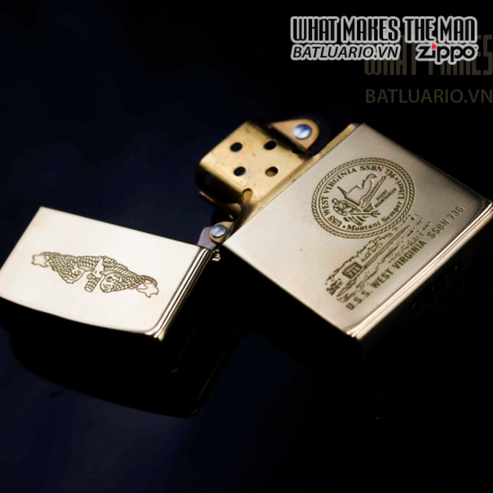 zippo la mã 1993 uss west virginia ssbn 736 5