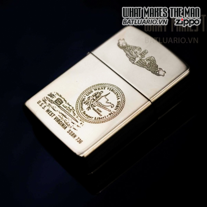 zippo la mã 1993 uss west virginia ssbn 736 6