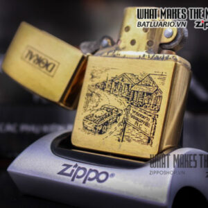 ZIPPO LA MÃ 1996 – ĐỒNG NGUYÊN KHỐI – ZIPPO DORAL 1