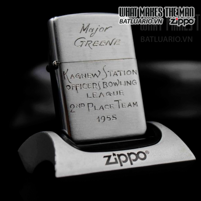 zippo xưa 1952-1954 major greene 5