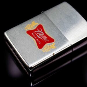 ZIPPO XƯA 1973 - MILLER HIGH LIFE 10 zippo xưa 1973 miller high life 2