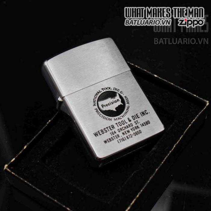 ZIPPO XƯA 1979 - WEBSTER TOOL & DIE INC 3 zippo xưa 1979 webster tool die inc 6