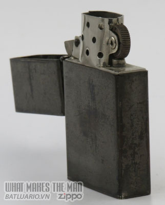 Zippo 1933 Tall Prototype gunmetal hook cam 09
