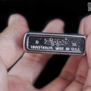 hộp quẹt zippo trơn xước 207 9