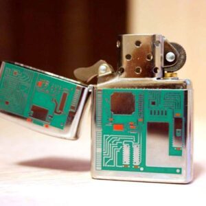 Zippo 24329 - Zippo Circuit Board Polished Chrome 2