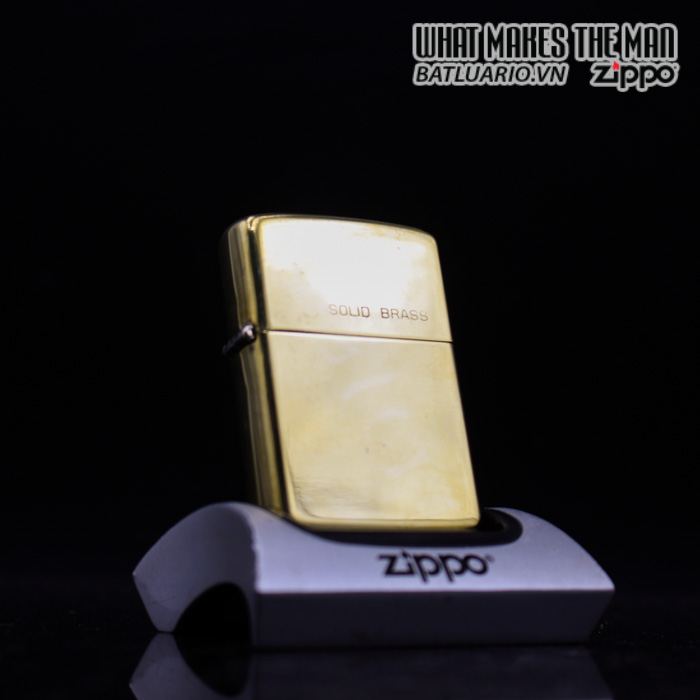 ZIPPO 1932 – 1983 – ĐỒNG NGUYÊN KHỐI – TRƠN 2 MẶT