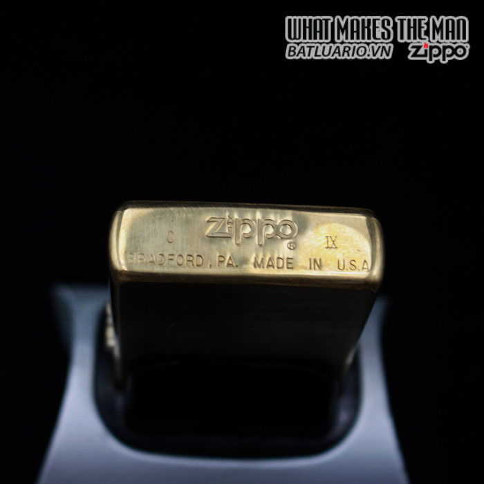 ZIPPO LA MÃ 1993 – JACK DANIEL’S OLD NO.7 – ĐỒNG NGUYÊN KHỐI 4