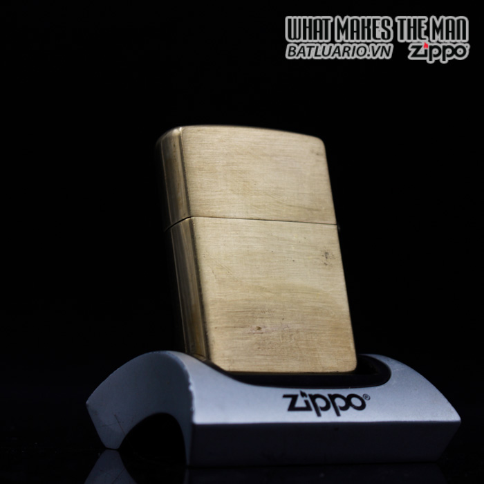 ZIPPO LA MÃ 1993 – JACK DANIEL’S OLD NO.7 – ĐỒNG NGUYÊN KHỐI 6