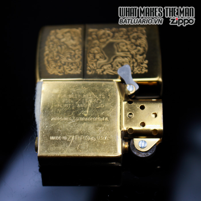 ZIPPO LA MÃ 1996 – CAMEL – GOLD PLATE – MẠ VÀNG 22K 5 ZIPPO LA MÃ 1996 – CAMEL – GOLD PLATE – MẠ VÀNG 22K 3