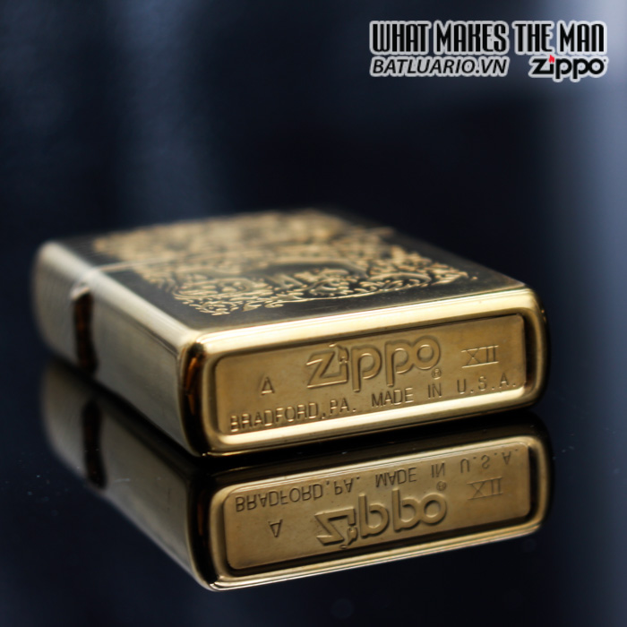 ZIPPO LA MÃ 1996 – CAMEL – GOLD PLATE – MẠ VÀNG 22K 4 ZIPPO LA MÃ 1996 – CAMEL – GOLD PLATE – MẠ VÀNG 22K 4