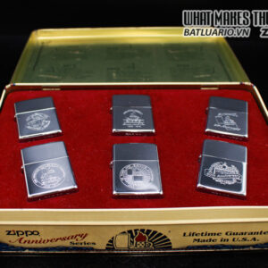 ZIPPO SET – 60TH ANNIVERSARY SERIES – 1992 COLECTORS EDITION